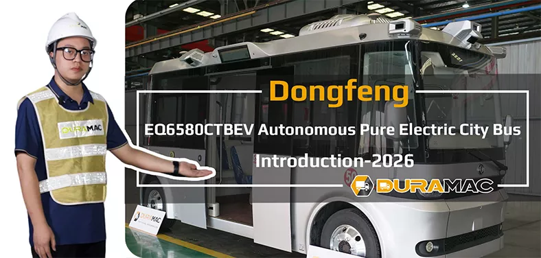 DongFeng EQ6603LTBEV Electric bus video