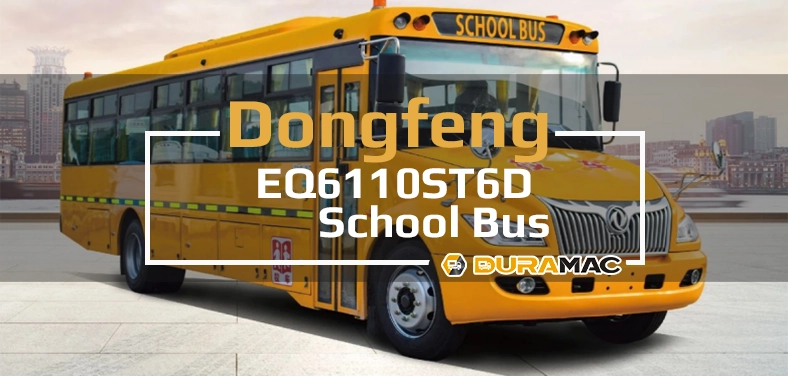 Dongfeng EQ6110ST6D school bus video