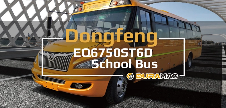Dongfeng EQ6750ST6D school bus video