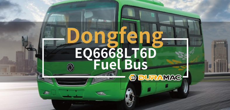 Dongfeng EQ6668LT6D Fuel bus video